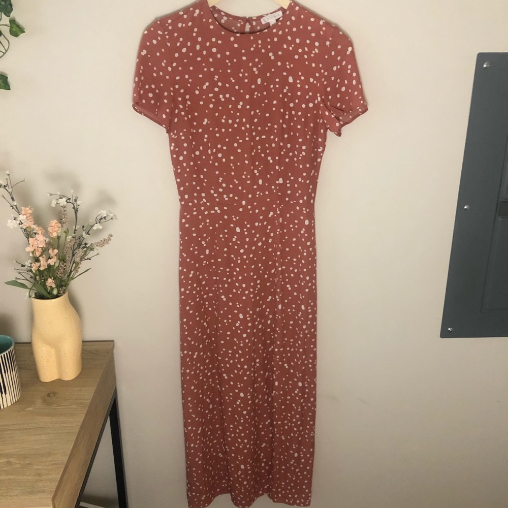 Nordstrom Leith Maxi dress with Thigh Slit